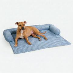 Frostcore™ Cooling Couch Cover Dog Bed - Ash Blue