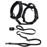Comfort Control No-Pull Dog Harness and Multipurpose Leash Set - Black