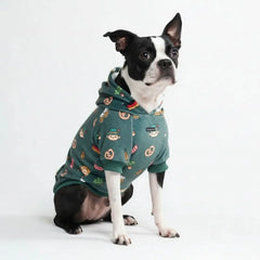 The Germany Dog Hoodie - Dark Green