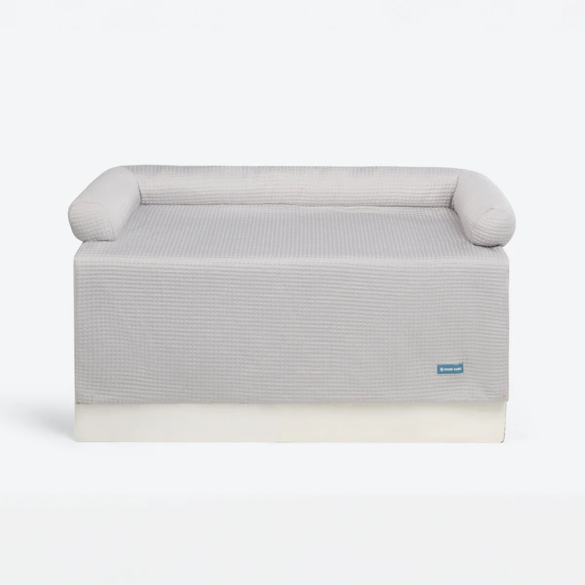 Frostcore™ Cooling Couch Cover Dog Bed - Waffle Grey