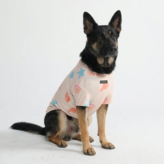 Sunblock Dog T-Shirt - Seashell