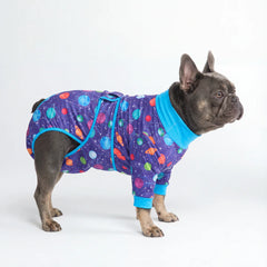 Dog Surgical Suit - Planets